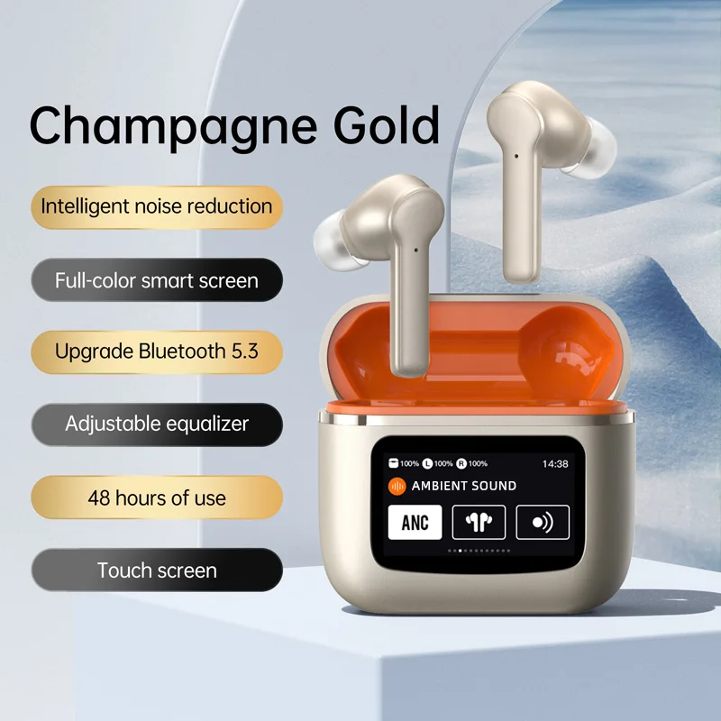 Meesho Smart Gold Earphone True Wireless Earbuds Best Airpods