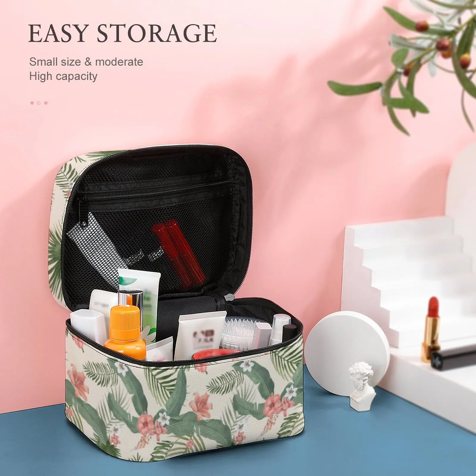 Customized Pattern Makeup Bag Outdoor Travel Bag Women Multifunction Cosmetic Bag Toiletries Organizer Storage Receiving  Bag