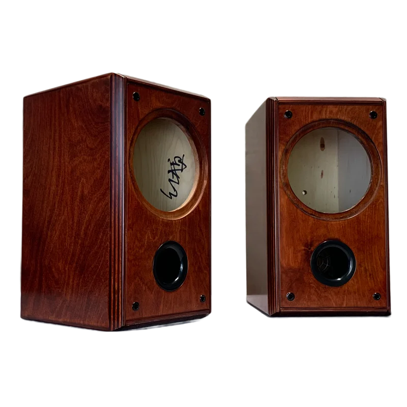 

Craftsmen Customized One Pair 6.5 Inch Full-Range Empty Birch Plywood Cabinet Box Home System Bookshell Speaker HIFI DIY