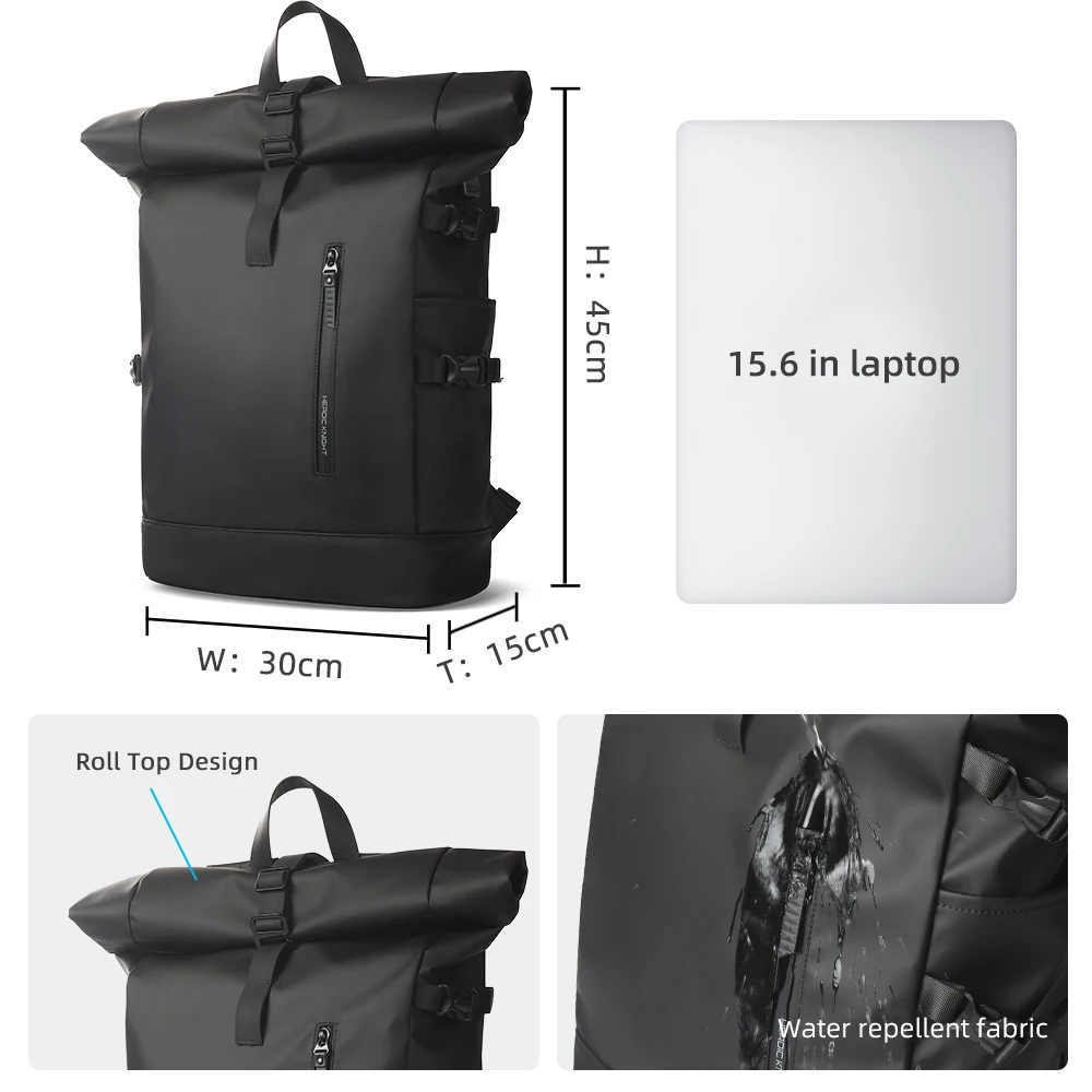 Expandable Waterproof Backpack 6