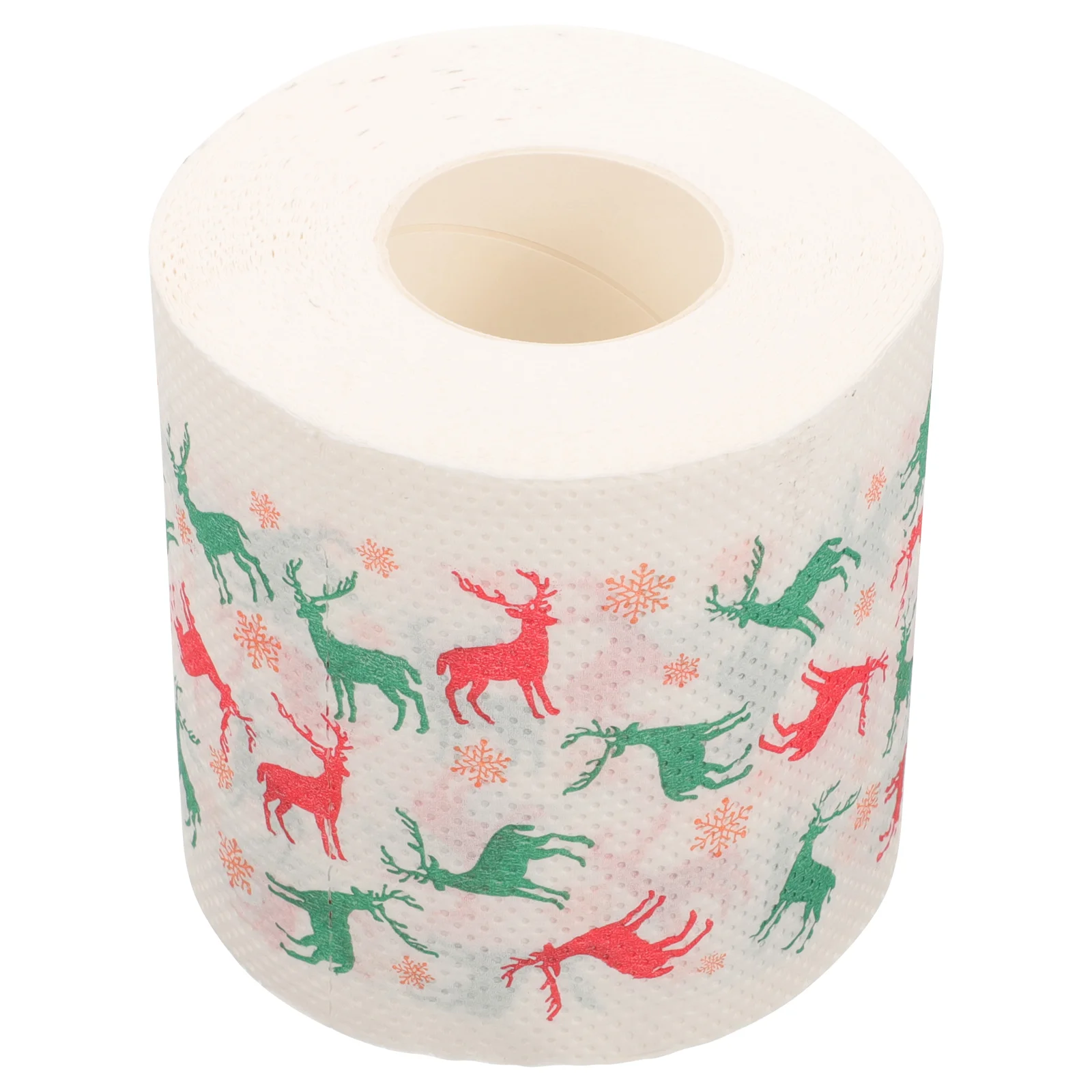 

Christmas Tissue Elk Reindeer Printed Napkin Tissue Xmas Party Toilet Tissue Paper Roll