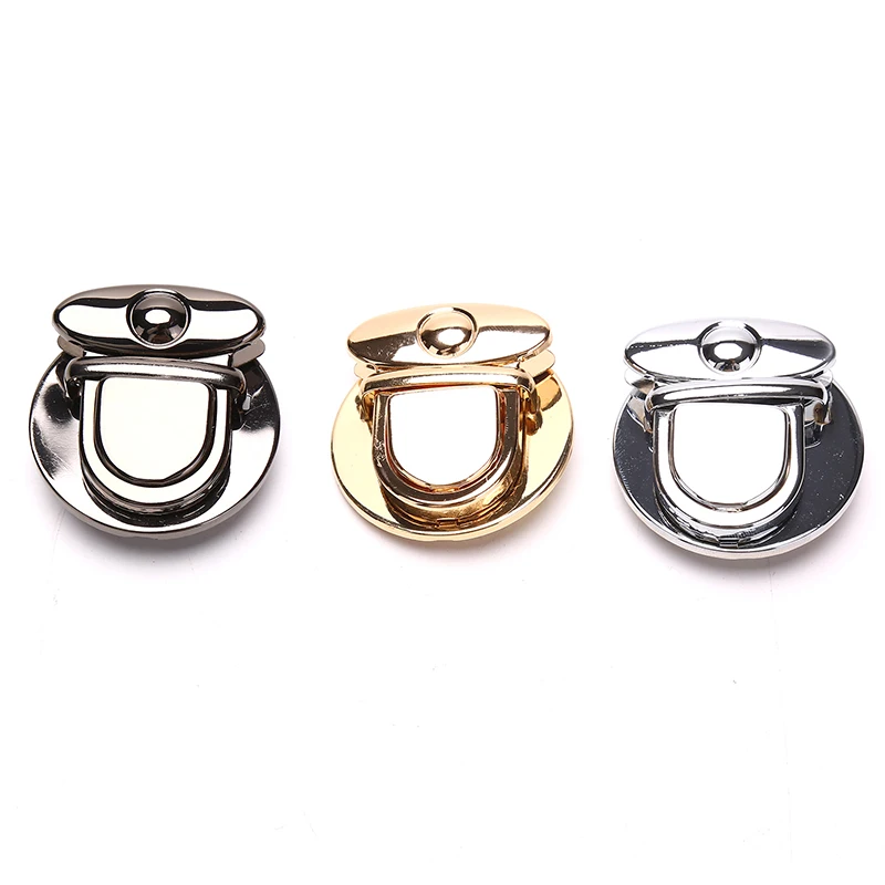 

1Pcs Metal Durable Clasp Turn Lock Twist Lock For DIY Handbag Bag Purse Luggage Hardware Closure Bag Parts Accessories