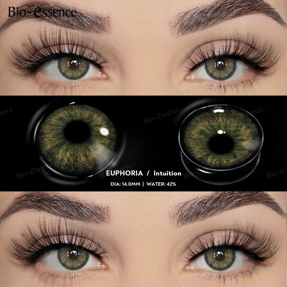 Lente de Contato Cores Azul: Tudo o que Você Precisa Saber Antes de Comprar  as Bio-essence para Olhos Escuros, image size:1000x1000