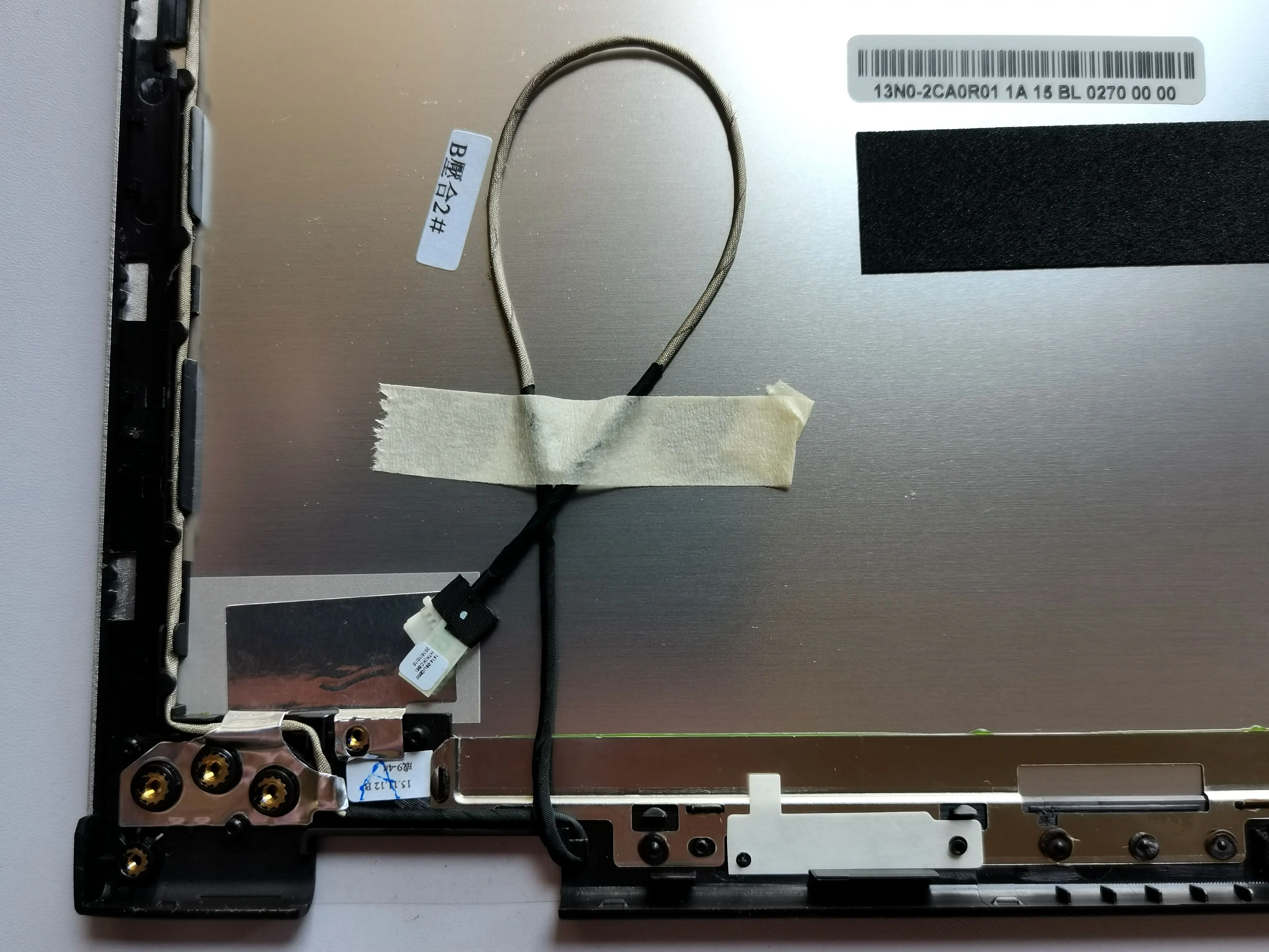 H000082320 New For Toshiba Satellite Radius P55w-c Series 15.6" Laptop Lcd  Back Cover Top Case A Shell Silver - Laptop Bags & Cases - AliExpress
