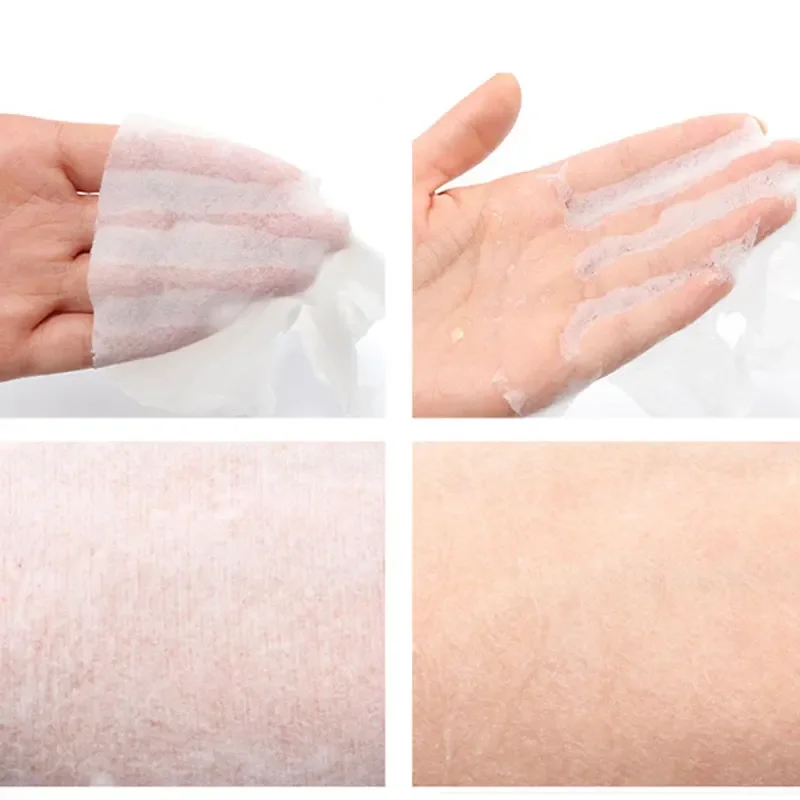 20/40/100pcs Moisturizing Disposable Compression Facial Masks Paper Cotton Wrapped Sheet Face Skin Care Women Makeup Beauty Tool 5