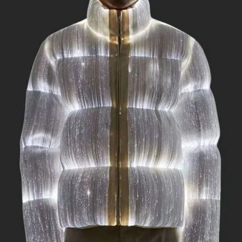 Super Flexible LED Fiber Optic Fabric - For Down Jackets, Princess ...
