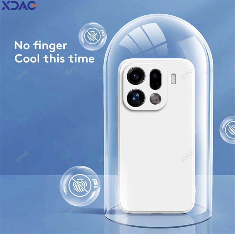 Premium Dual Layer Silicone Phone Case with Soft Internal Flocking - High Quality Back Shell