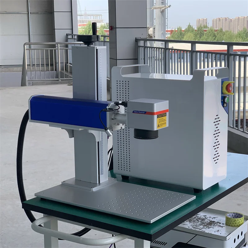 

Fibra Optica Laser Engraving Fiber Laser Steel Marker Machine With Rotary Axis For All Metal 30W 50W 60W