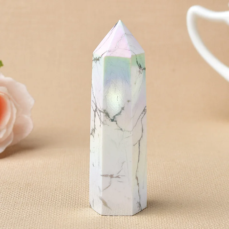 36 Color Crystal Point Wand: Natural Stone Healing Energy