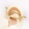 AOEDEJ 14G Rose Gold Color Helix Piercing Earring Industrial Barbell Ring Women Crystal Long Earring Ear Piercing Gift Jewelry 6