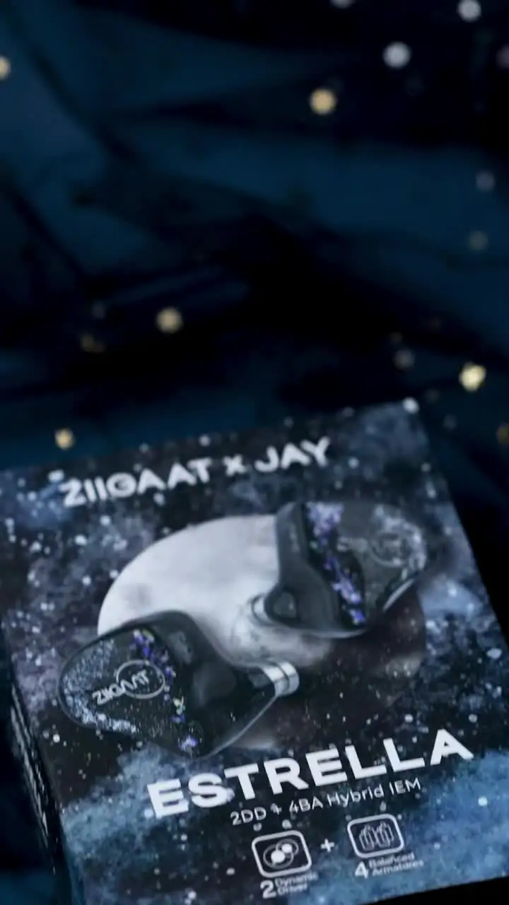 ZiiGaat x Jays Audio ESTRELLA 2DD + 4BA Hybrid IEM HiFi