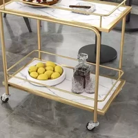 Trolley Cart Kitchen Islands Wheels Storage Furniture Organizers Trolleys with Drawers Roulette Things Removable Estantes Shelf 5
