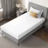 8 Inch Twin Mattress Cooling Gel Memory Foam Mattress, Green Tea Mattress for Fresher Sleep, Medium Firm, CertiPUR-US Certified, 1