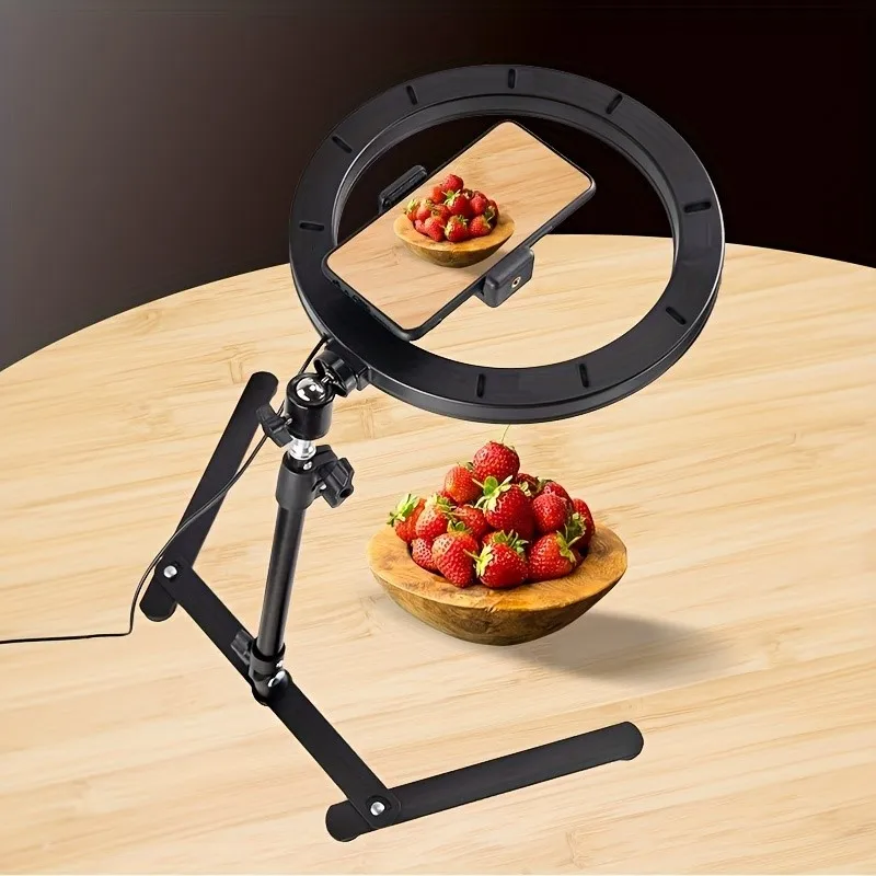 Selfie Fill Light Selfie Light Shooting Light Fill Light Photo Studio Light Live Stream Ring Light Live broadcast overshoot bracket full set