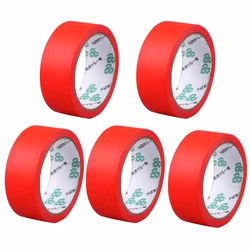 Precision Masking Tape Applicator with Built - in Cutting Tool for Tile Repair and Enhancement (5 pcs red)