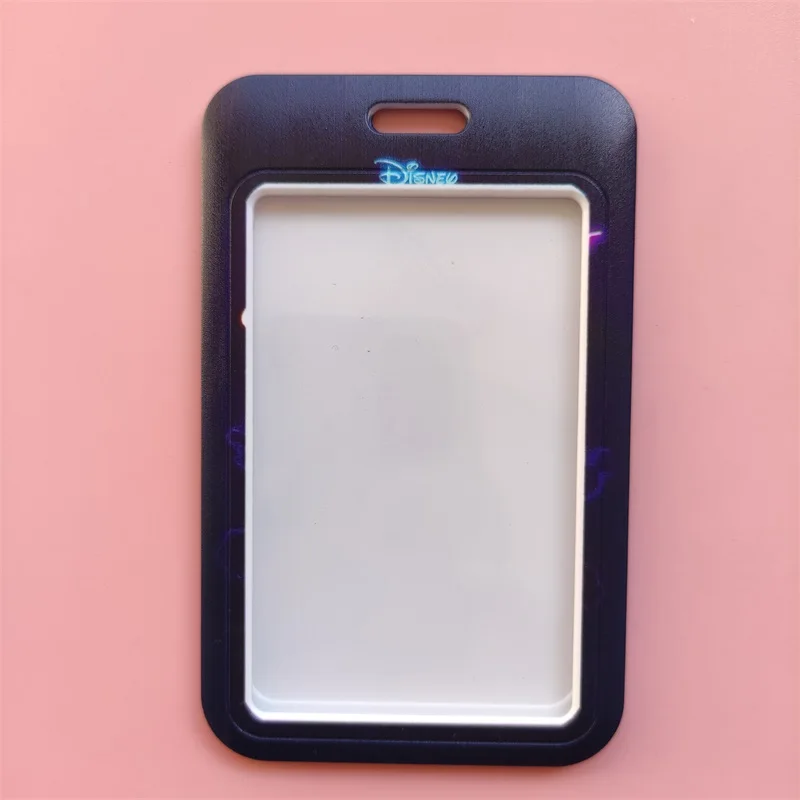 Disney Mickey Minnie Mouse Girls Card Holder Bank Card Holder Business Badge Card Case Frame ABS Employee Clip