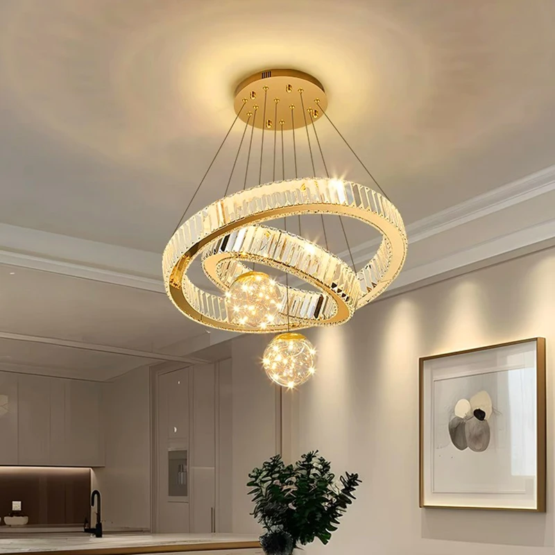Modern home decor led lights pendant light lamps for living room Chandeliers for dining room hanging light indoor lighting 5
