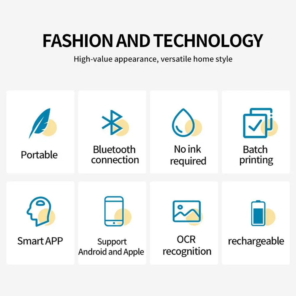P15 미니 라벨 프린터 무선 휴대용 열전사 태그 프린터 D11 D110 D101 라벨링 기계와 유사한 미니 라벨 메이커