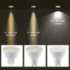 4PCS LED Spotlight GU10 GU5.3 AC220V/AC100-240V 3W-8W 38 120 degree high lumen warm white light replace 50W 100W halogen lamp 3
