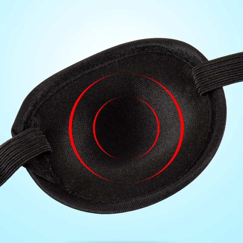 1/5/10Pcs Eye Patch Unisex Single Eye Patch Eyepatch One Washable Adjustable Concave Kid Pirate Cosplay Costume eye patch