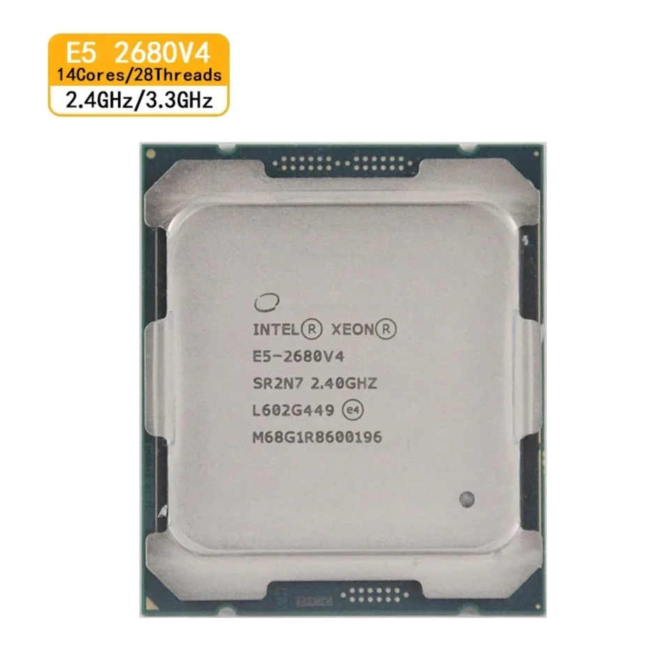 X99 Dual Motherboard Processor LGA2011-3 Kit With 2*E5 2680V4 And