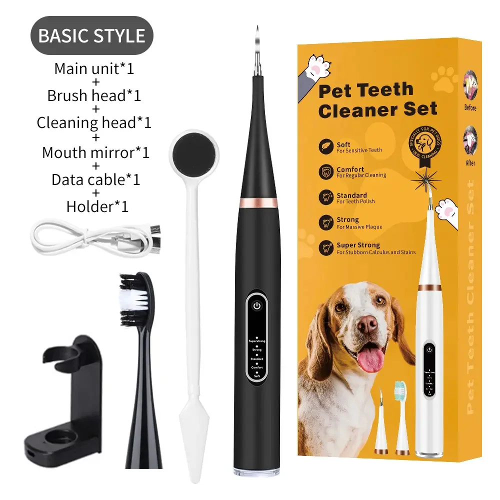 Ultra Sonic Electric Pet Dental Cleaning Instrument Dog Cat Teeth