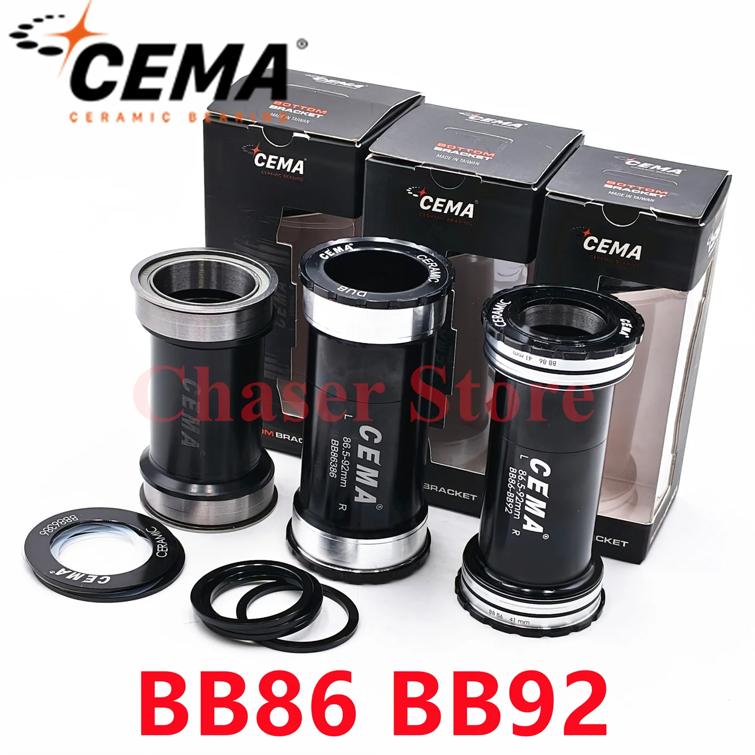 CEMA BB86/BB92 To 24mm/BB386 30mm/DUB Road Bike MTB Interlock