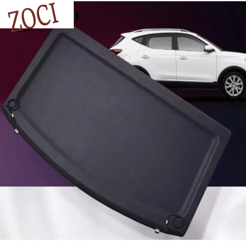 MG ZS 2017 2018 2019 -2022 ES5 2025 ONE 블랙 신형 리어 파셀 쉘프 로드 커버 트렁크 파티션 수납 보드 아바플