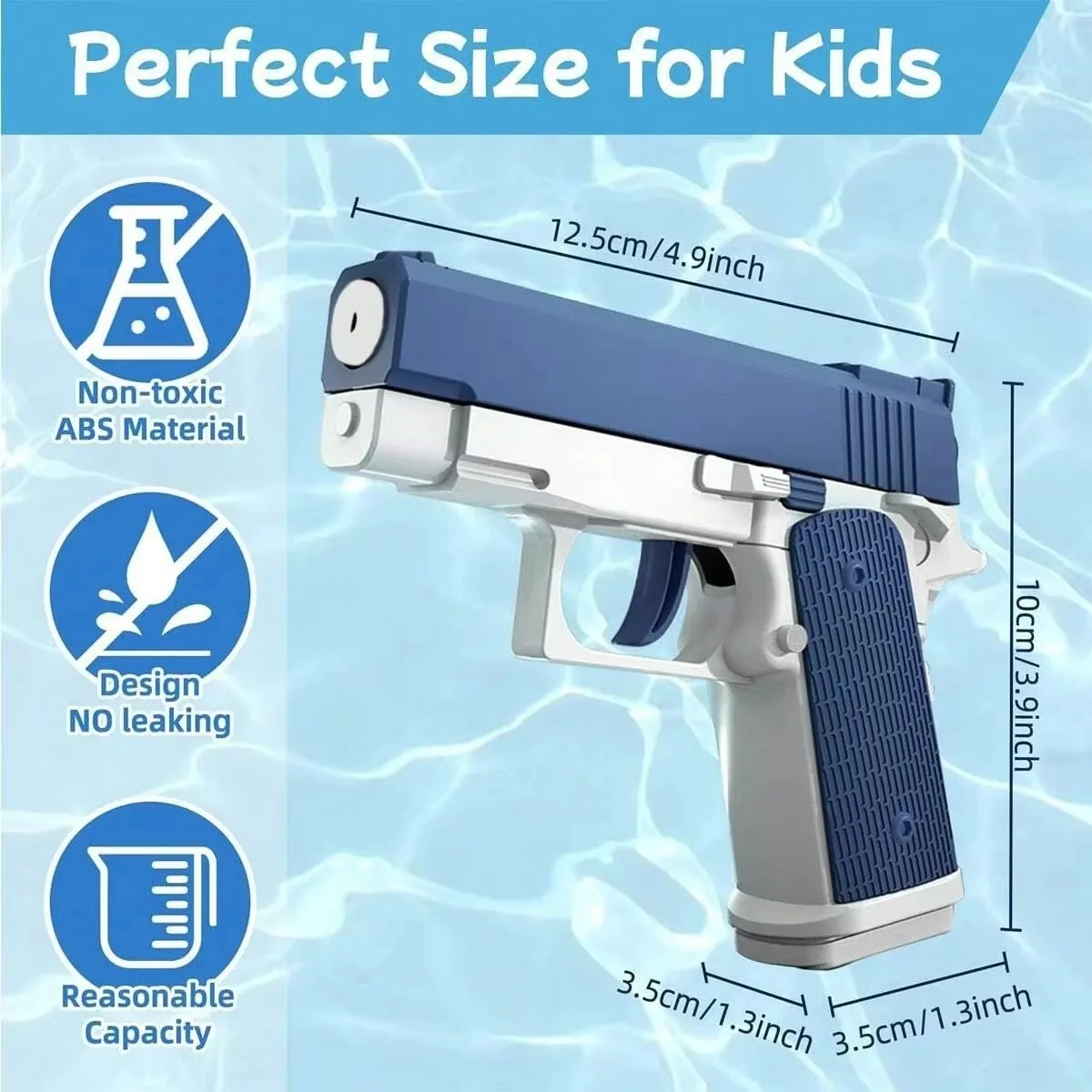 Water Guns M1911 Pistol Toy Squirt For Kids Adult Summer Pool Beach Shooting Games
