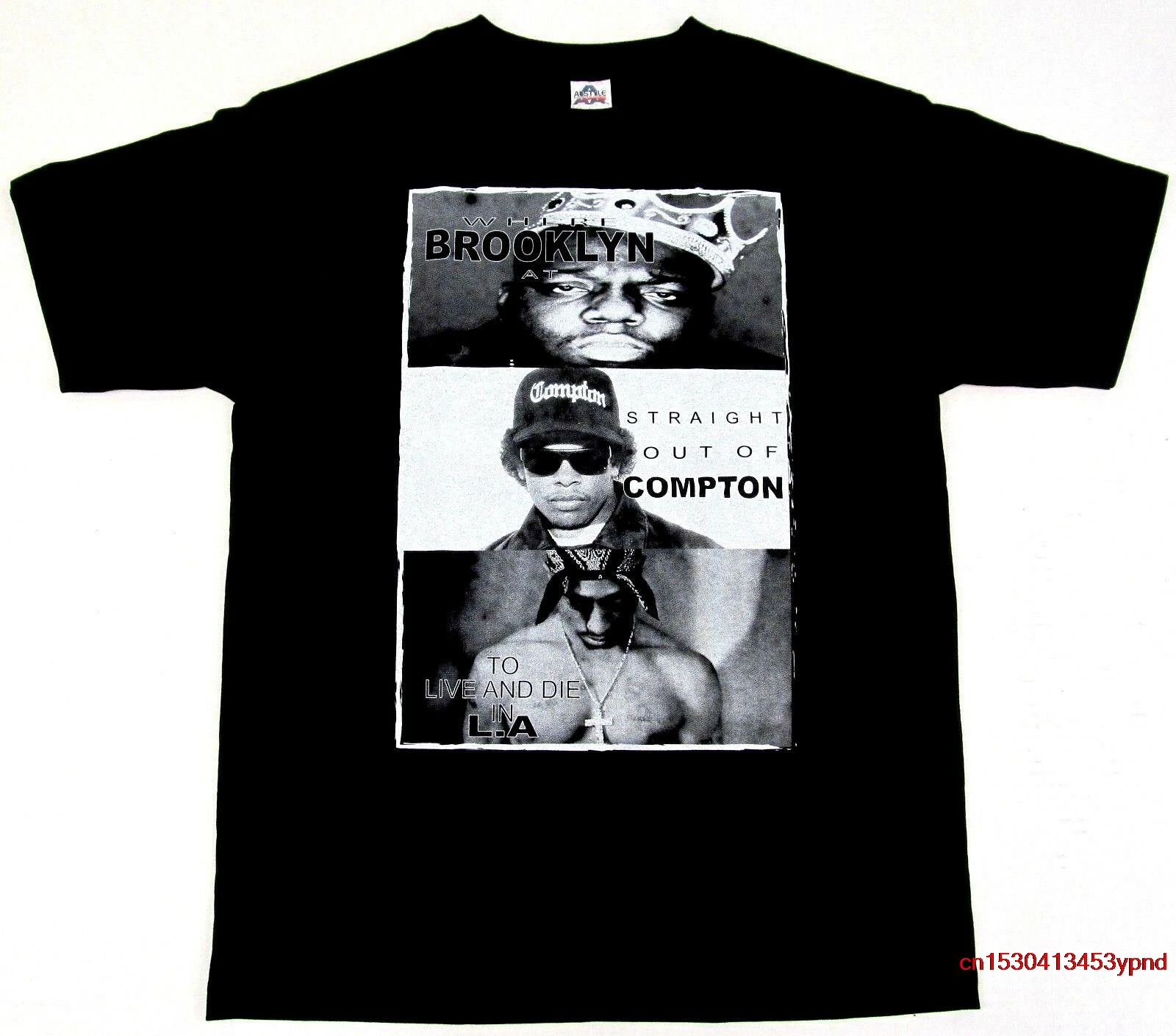 TUPAC-BIGGIE-EazyE-T-shirt-Hip 