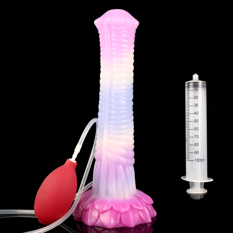 

Huge Squirting Horse Dildo Colorful Adult Sex Toys Animal Fake Penis with Ejaculation Masturbator For Gay Women Men Orgasm Shop