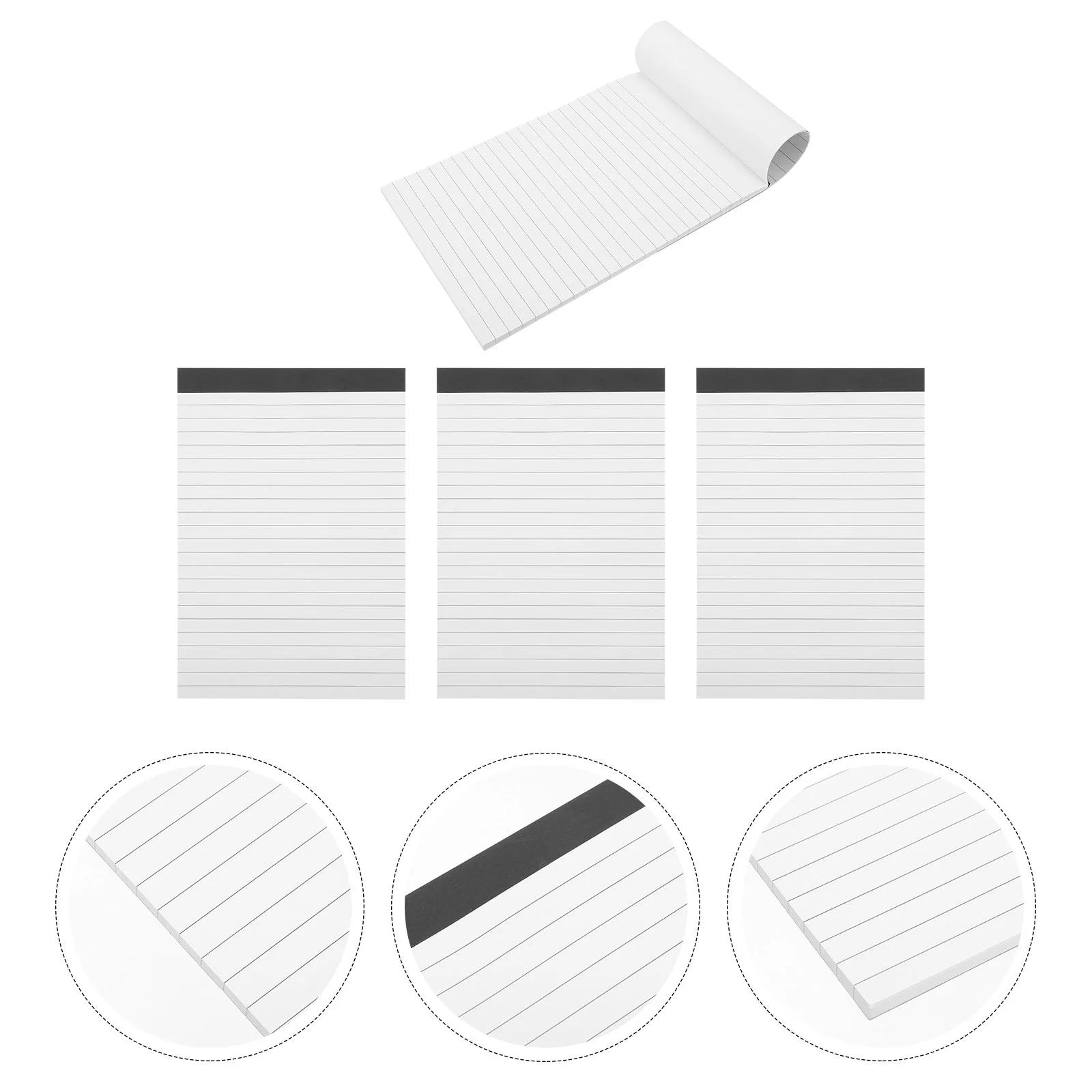 

Time Plan Notepads A5 School Notebook for Women Memo Tear off Pocket to Do List The