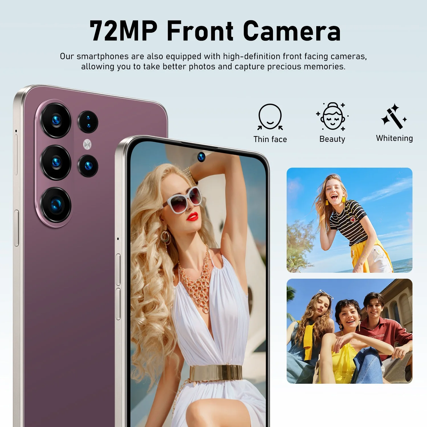 Nouveau S27 Ultra 2026 de haute qualité, système intelligent original 4G 5G double carte double veille, version globale, batterie 7800 mAh, arrivée