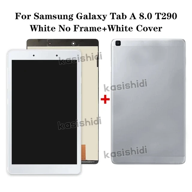 LCD Screen Replacement for Samsung Galaxy Tab A 8.0 2019 SM-T290 T290 LCD  Screen Touch Digitizer Display Assembly with Frame Replacement