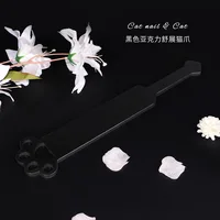 40CM Acrylic Cat Paw Whip Spanking Paddle fo Equestrian Riding Equestrian bat 2