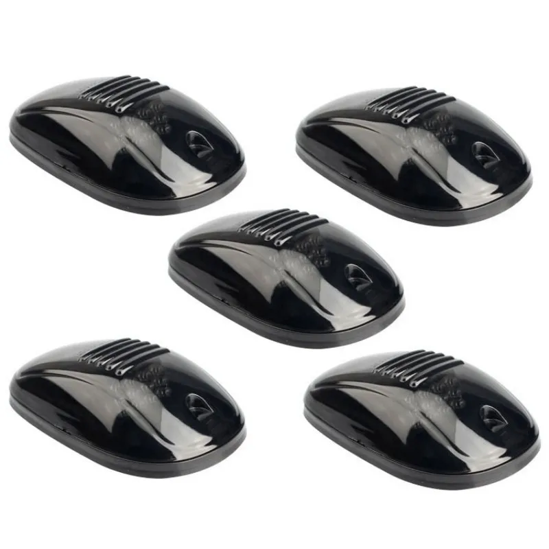Black Smoked LED Cab Roof Marker Lights for SUV Truck 4x4