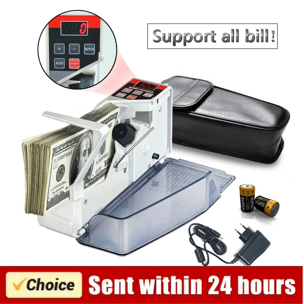 Mini Handy Money Counter Portable Cash Count Money Currency Counter ...