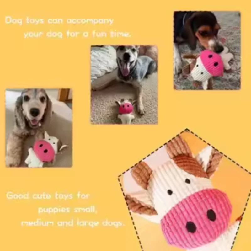 Durable Chew-Resistant Dog Toy for Teething & Boredom Relief