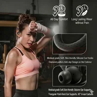 Wireless Bluetooth 5.3 Headphones HiFi Bass IPX7 Waterproof Secure-Run Earbuds with EarHook for Gym Sport auriculares deportivos - Image 4