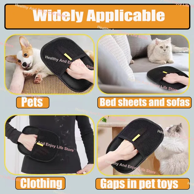 Pet Hair Cleaning Gloves 2