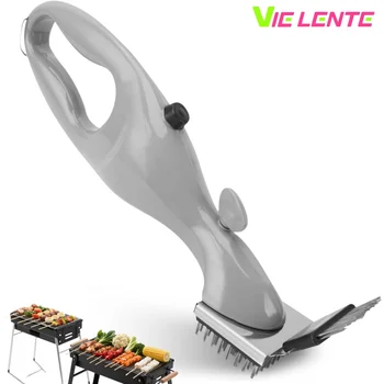 Spazzole per pulizia a vapore per esterni per griglia per barbecue Pulitore per barbecue adatto per raschietto a carbone Accessori per gas Utensile da cucina