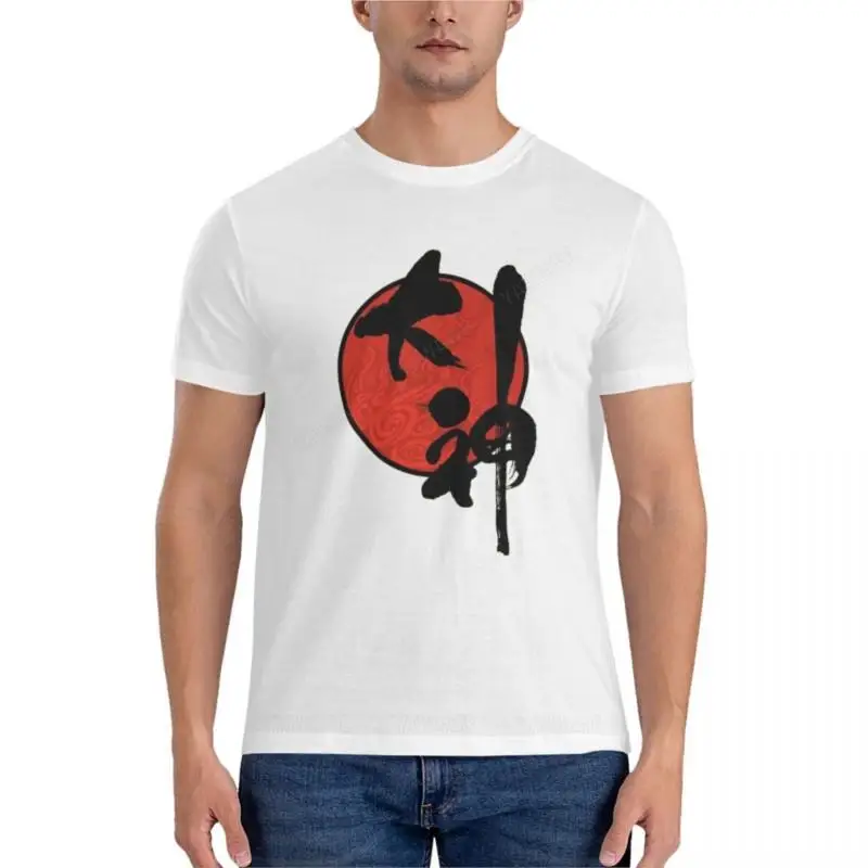 

Футболка Okami Essential, мужские футболки с графическим рисунком, забавная футболка на заказ, футболки для мужчин, хлопковая футболка с коротким рукавом