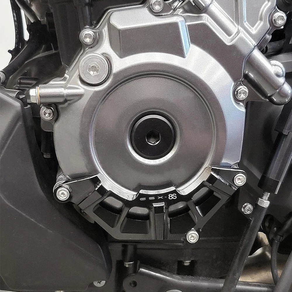 Motorcycle CNC Parts Left & Right Engine Stator Protective Cover Guard Protectors Frame Slider SUZUKI GSX8S GSX-8S