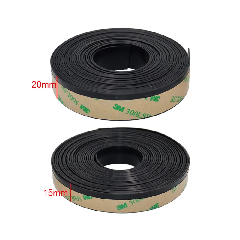 15/20mm Auto Fenster Abdichtung Streifen Wasserdichte Weathers Auto Gummi Seite Fenster Füllstoff Noise Isolierung Gute Externe Zubehör – Detail 2