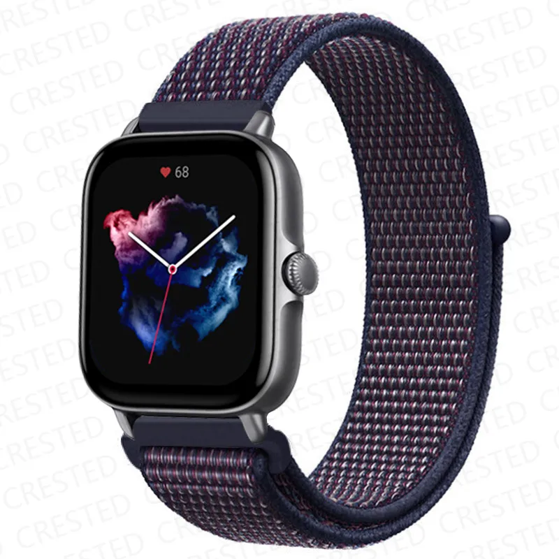 Nylon Sport Watch Band Bracelet - 20mm/22mm Adjustable Strap