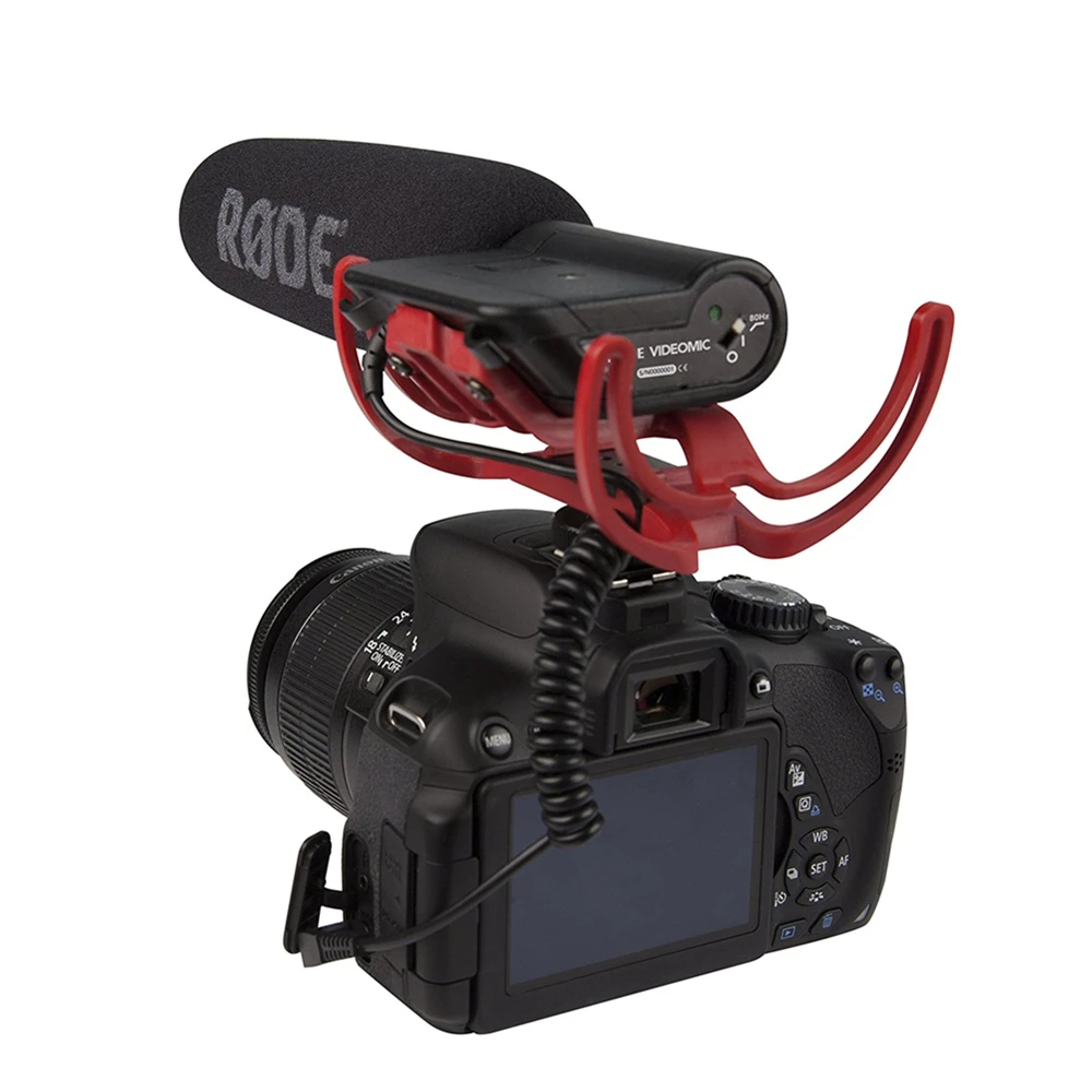 Rode Videomic Direzionale Video Microfono A Condensatore Con Supporto Per Canon Nikon Lumix Sony Dj Osmo Dslr Camera Microfone