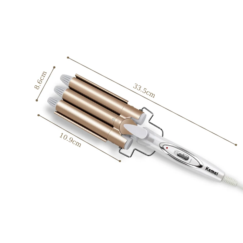 Hair Tools Curling Iron Ceramic Triple Barrel Hair Styler Waver Styling Tools Customizable