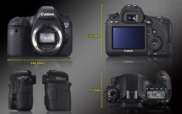 Full Frame Camera Canon 6d | Full Frame Dslr Cameras | Dslr