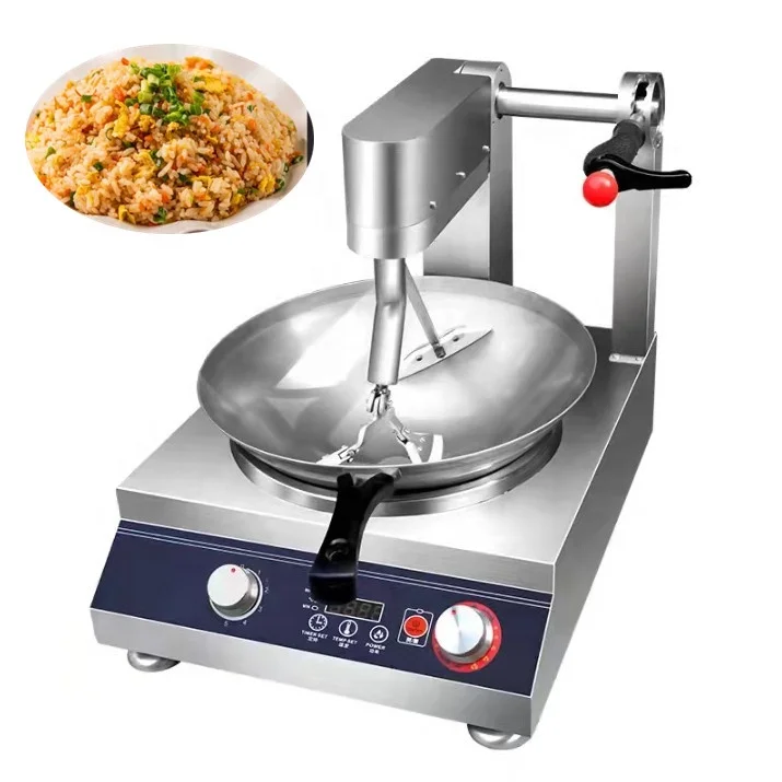 Fully Automatic Stir-fry Machine Commercial Intelligent Stir-fry Robot Cooking Take-out Magic Machine Stir-fry Pot