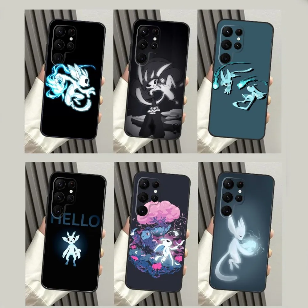 Custodia Per Telefono O-Ori E The Blind Forest Per Samsungs23,S22,S21,S20 Ultra Pro S10,S30Plus,S9,20Lite Cover Ultra Nera